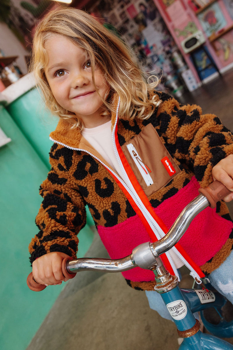 Veste Polaire Leopard