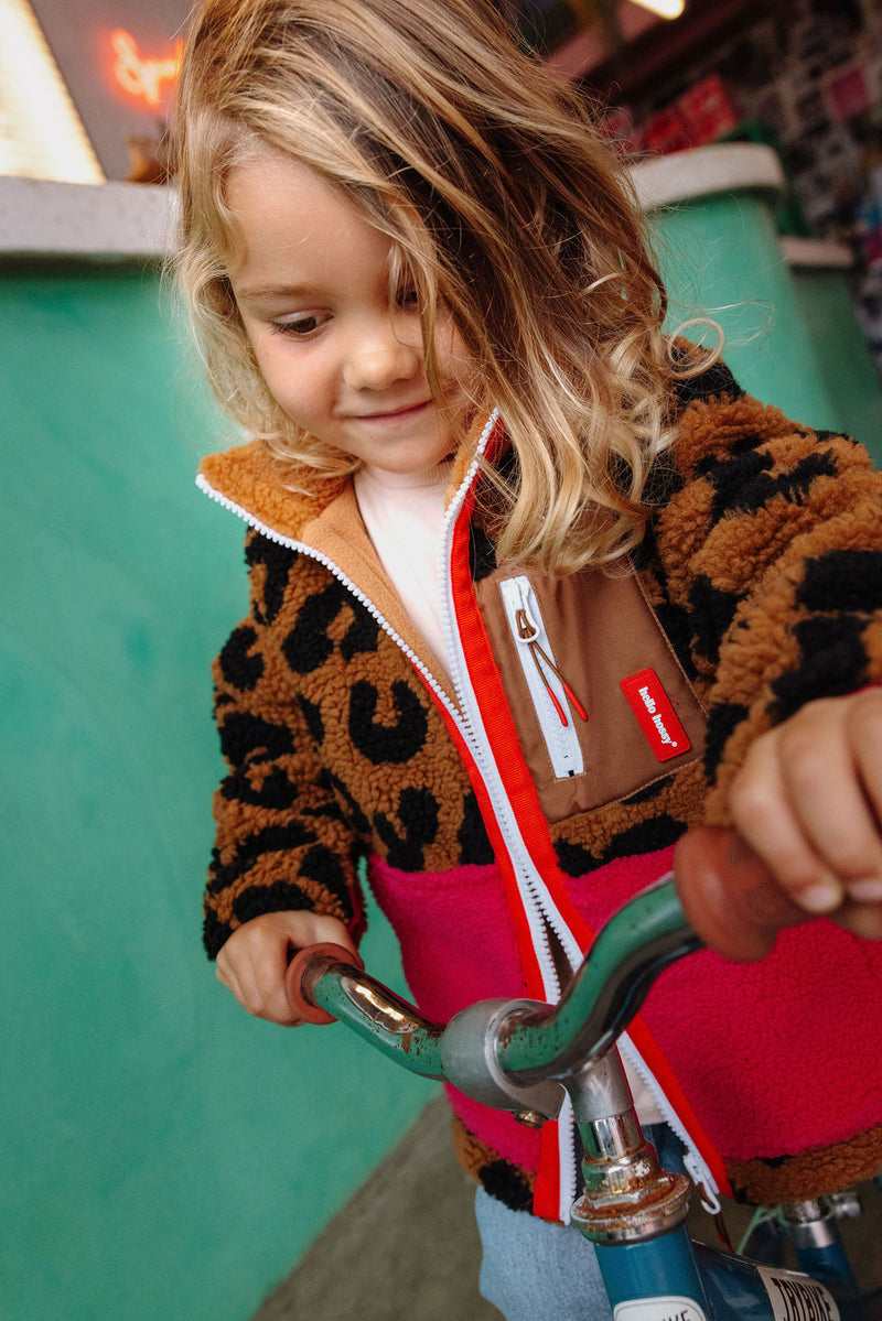 Veste Polaire Leopard