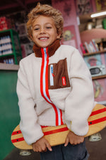 Veste Polaire Creamy Choco