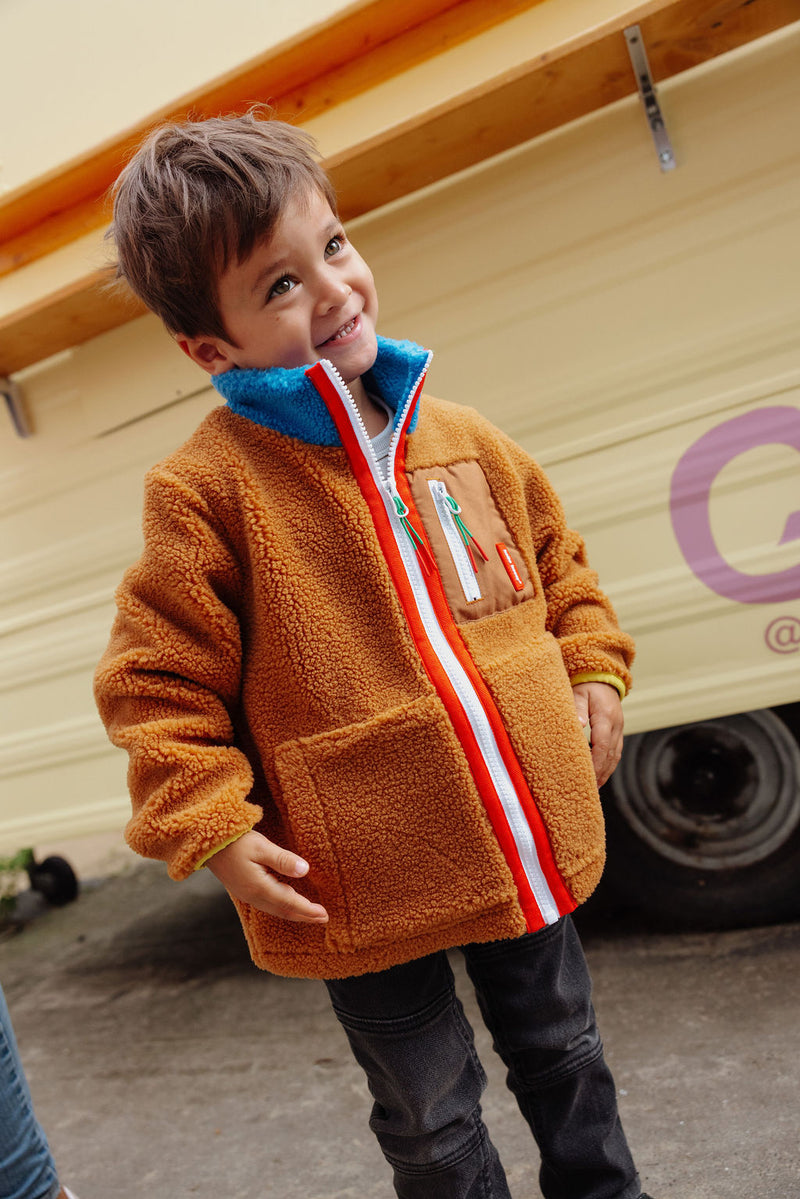 Veste Polaire Blue Camel