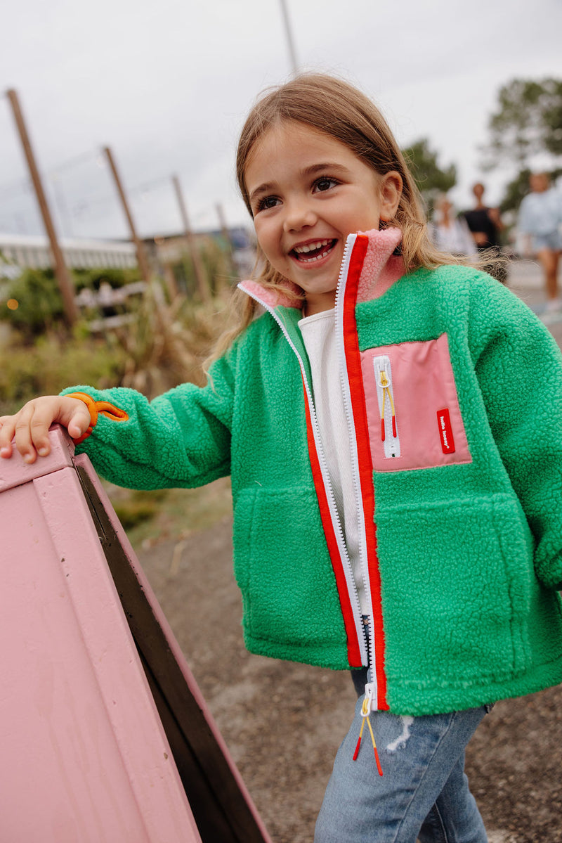 Veste Polaire Green Candy