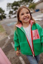 Veste Polaire Green Candy