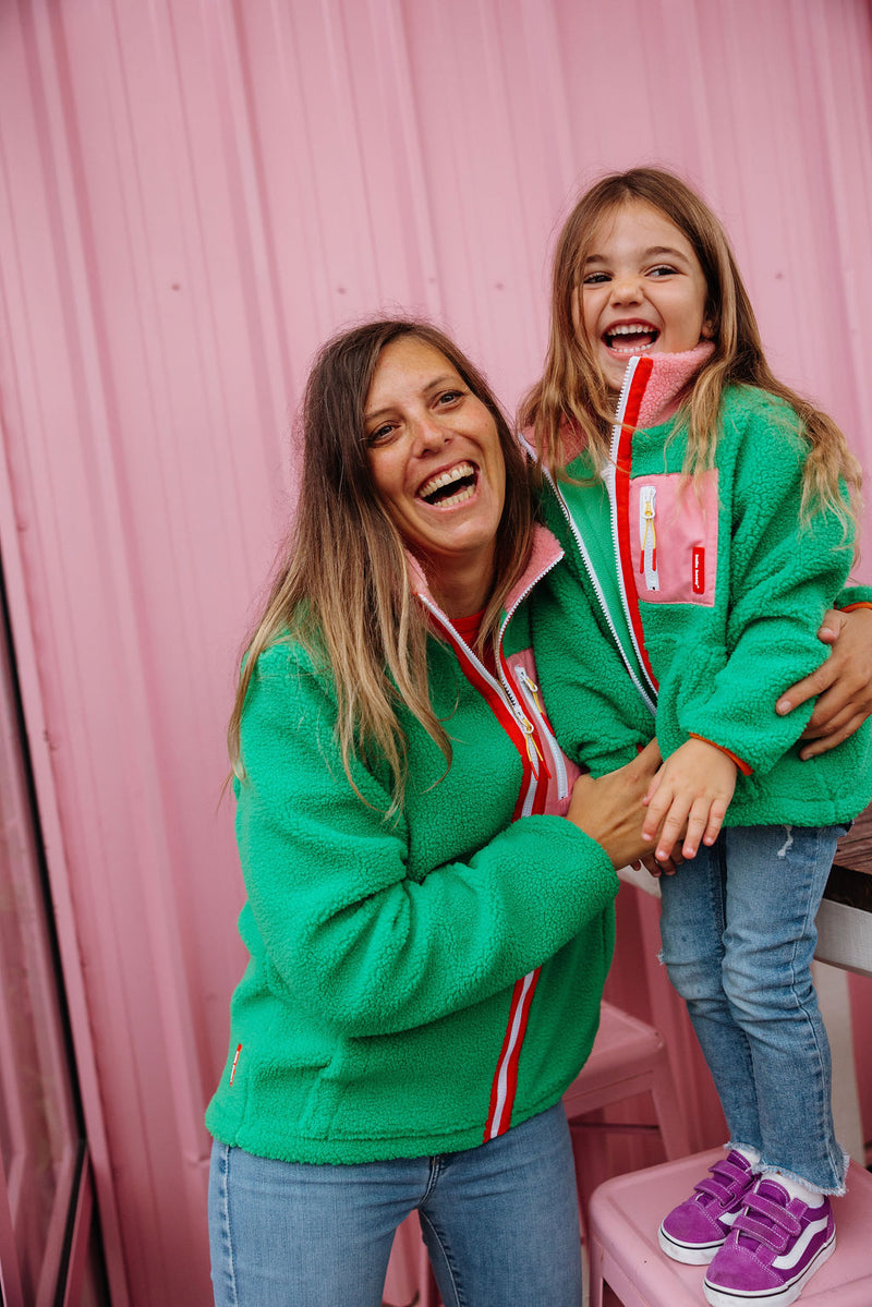 Veste Polaire Green Candy