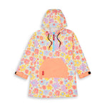 Poncho Retro Flowers