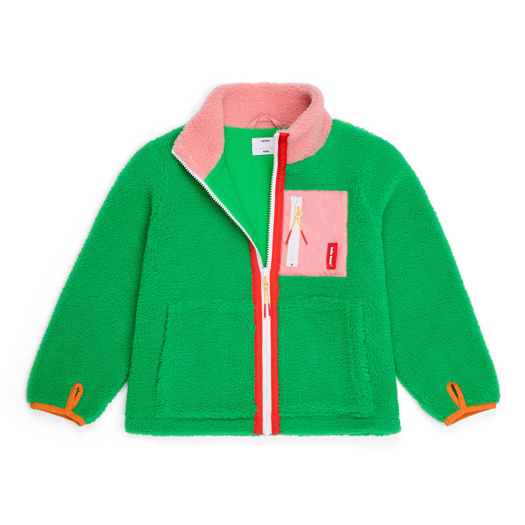 Veste Polaire Green Candy